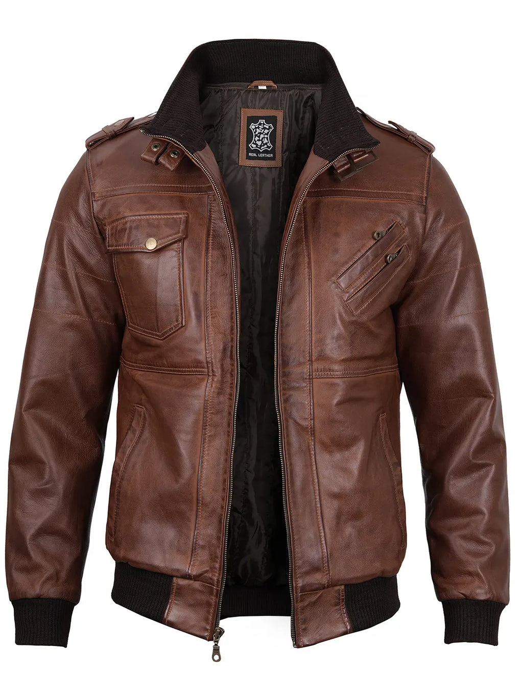 Lederjacke