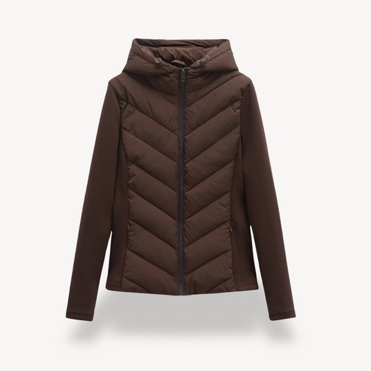 Damen Chevron Steppjacke