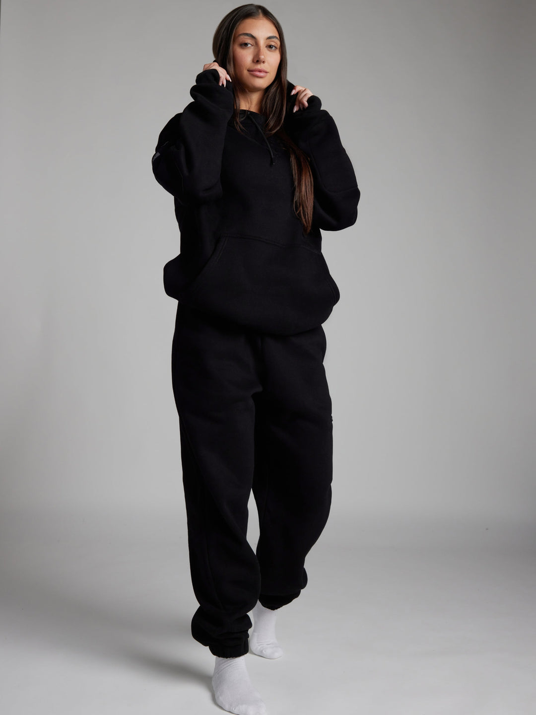 Bequemer Reise-Hoodie mit Flugmodus-Grafik