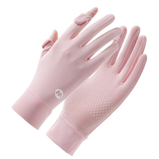 Sonnenschirm Eis Seide Handschuhe
