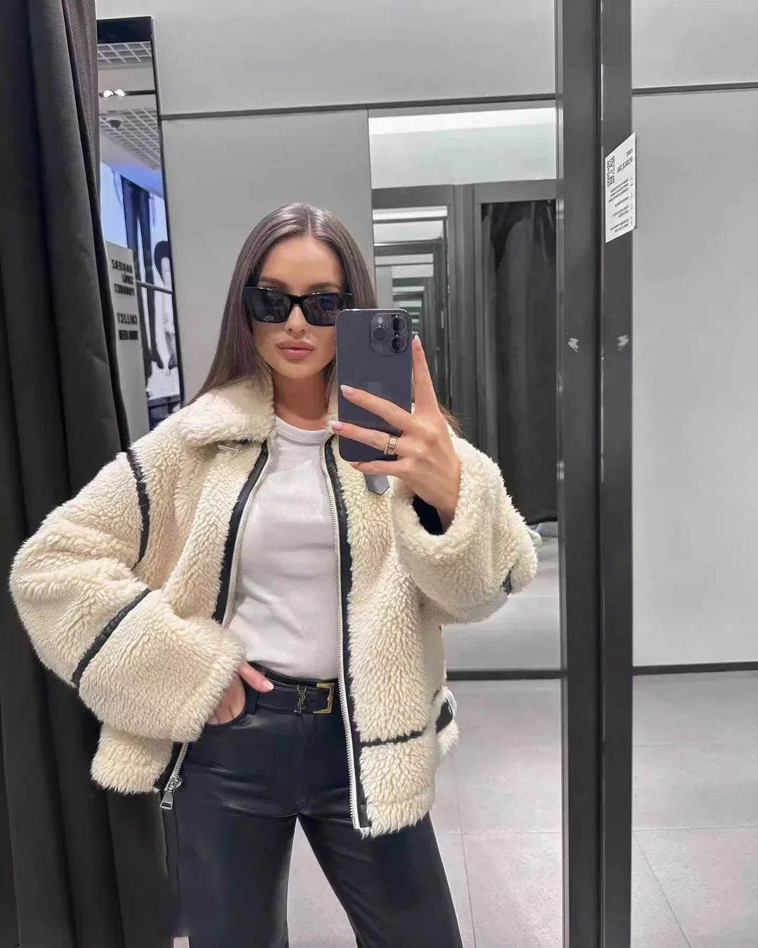 Shop Nory | Weiche, Warme Teddyjacke
