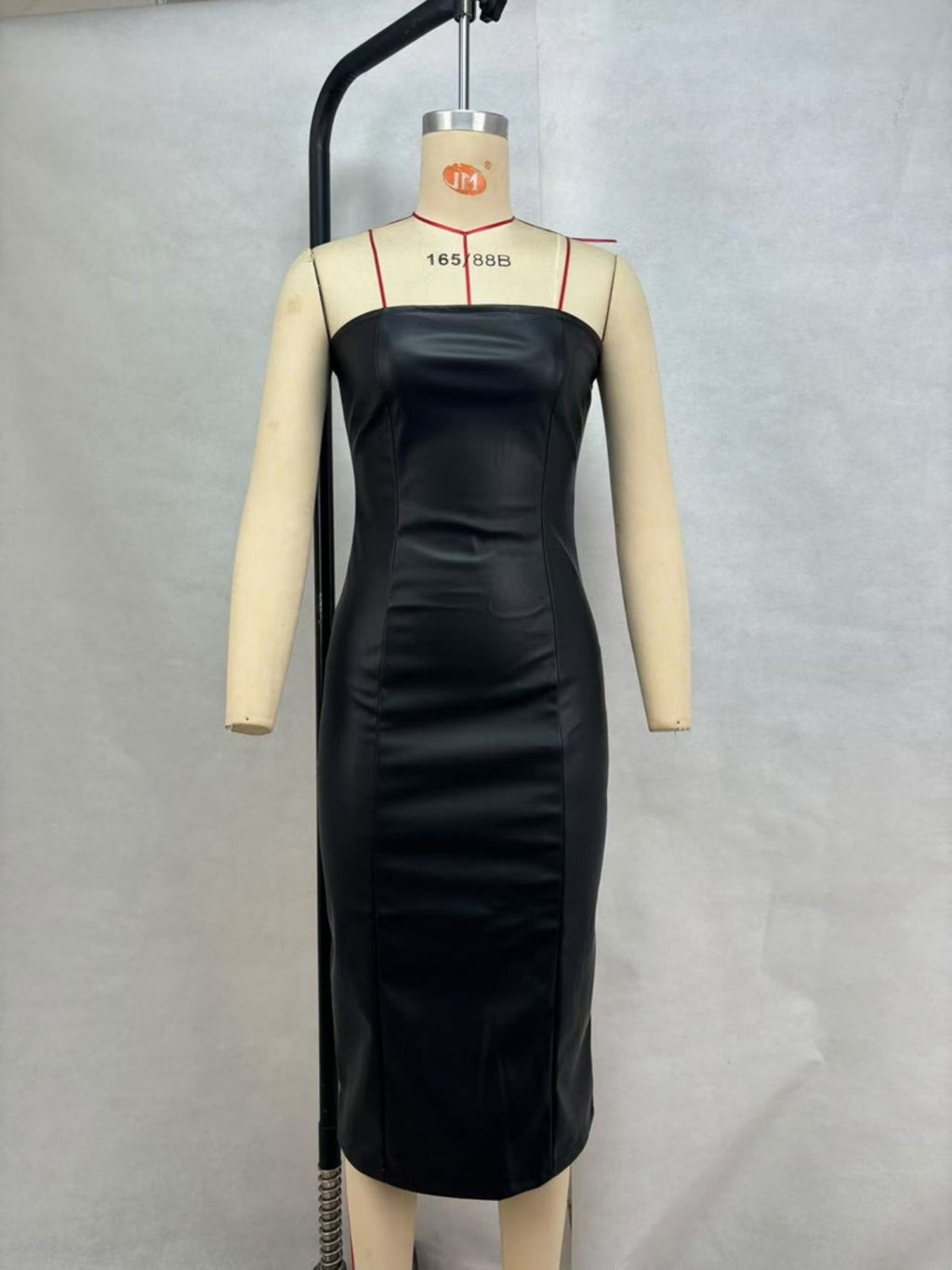 Schlauchtop geteiltes Kleid