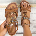 Boho Flache Sandalen