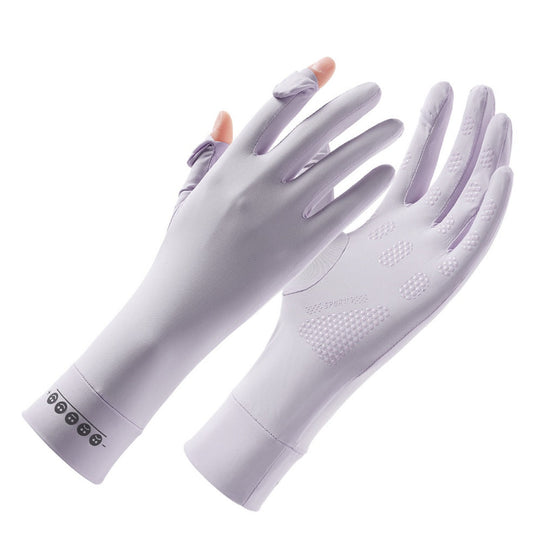 Sonnenschirm Eis Seide Handschuhe