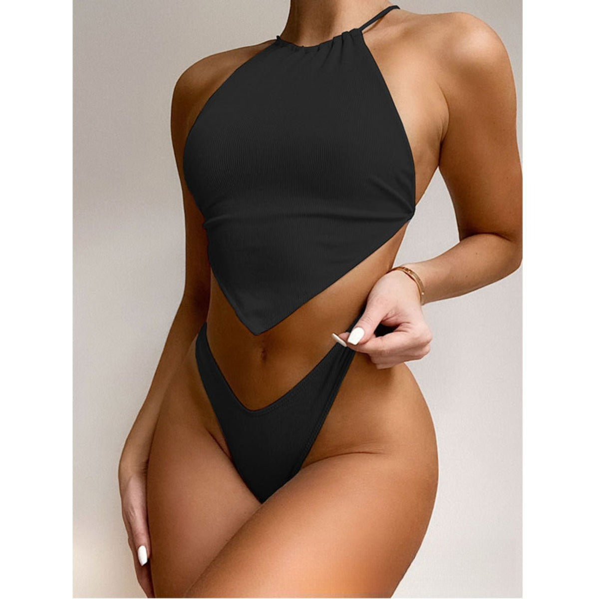 Bauchtasche kleiner Boxenstreifen Bikini