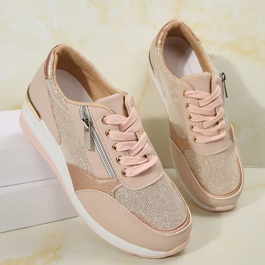 Orthopädische Schuhe mit seitlichem Reißverschluss