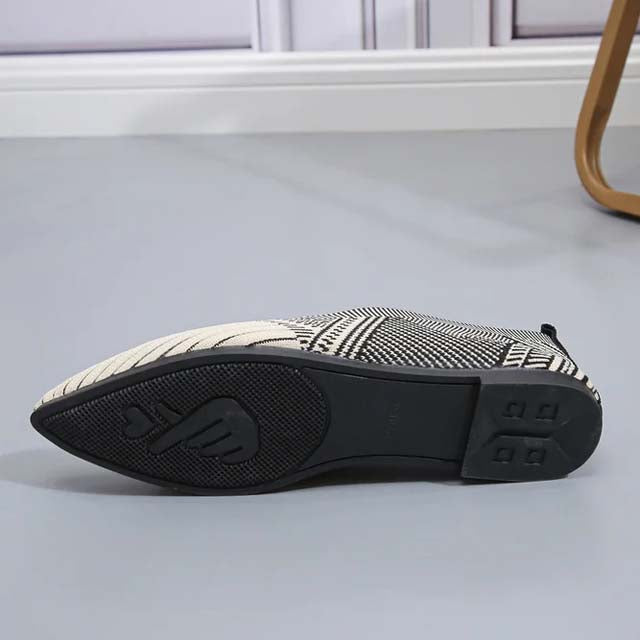 Spitzenschuh aus Netz