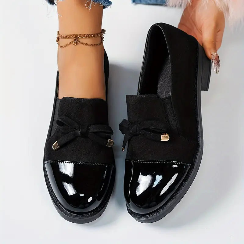 Damen Lackleder Loafers Shopnory Shopnory