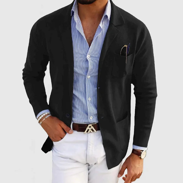 Herrenweste mit lässigen Knöpfen