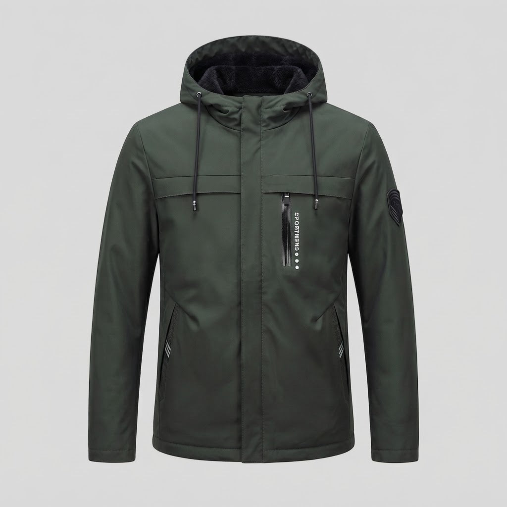 Herren Wetterfeste Kapuzenjacke Shop Nory