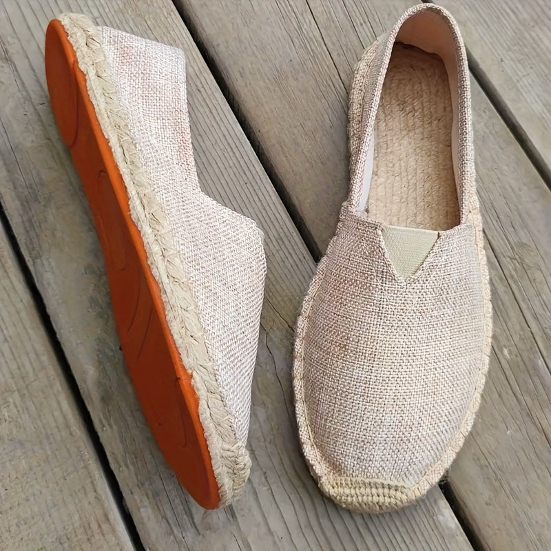 Herren Espadrilles Loafers für Lässigen Komfort