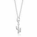 Silberne Kaktus Charm Halskette | Shop Nory