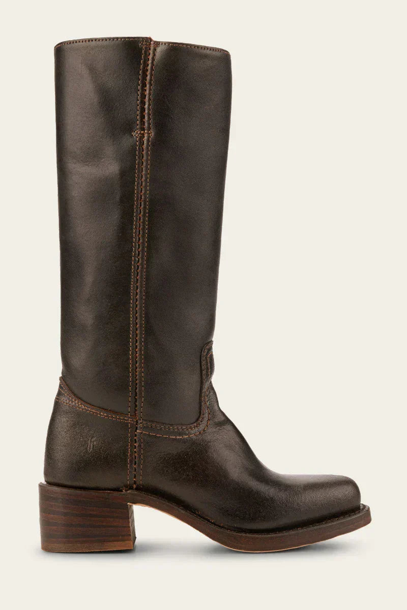 Strukturiert Hohe Stiefel Wulfrun