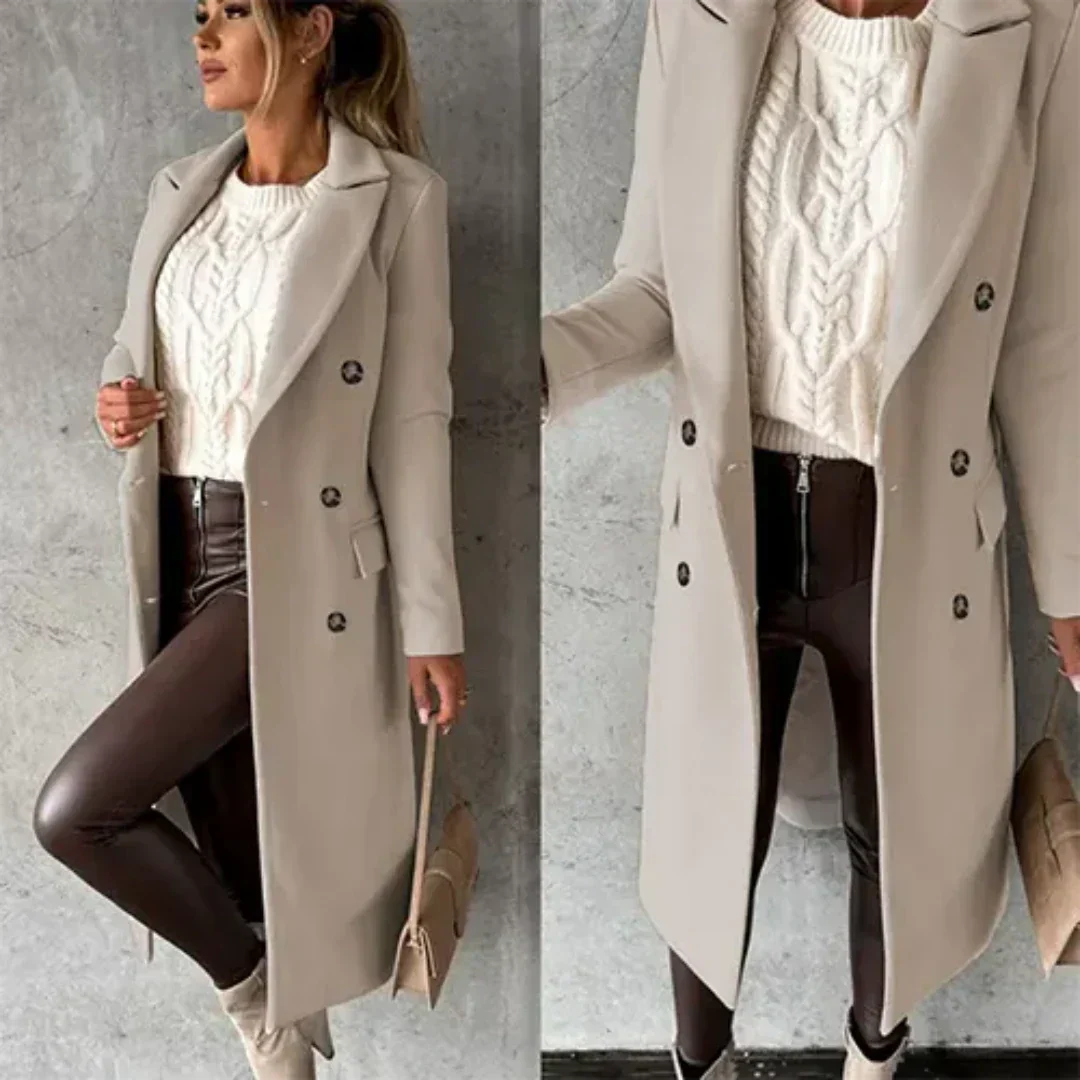 ShopNory | Damen Warme Trench Mantel Winter