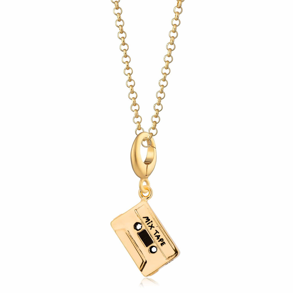 Gold Cassette Tape Charm Halskette | Shop Nory