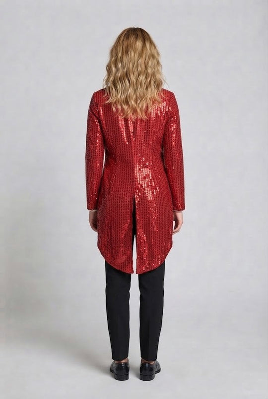 Frauen festlichen Glitzer Blazer Shop Nory