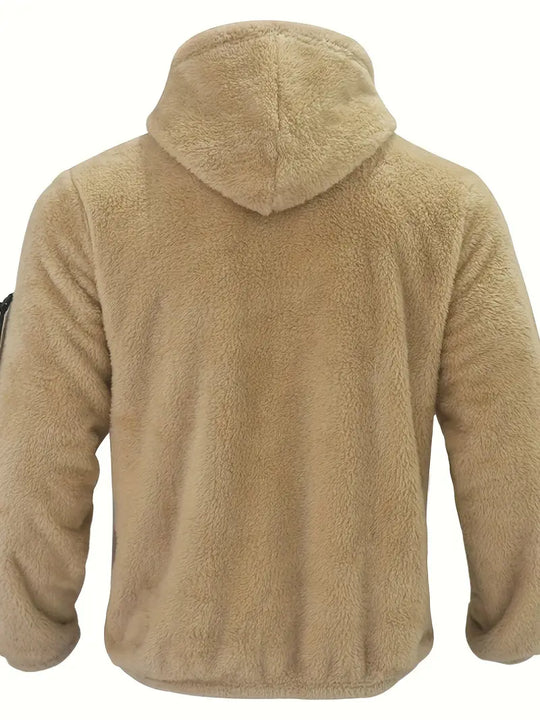 Teddyjacke mit Reißverschluss für Männer