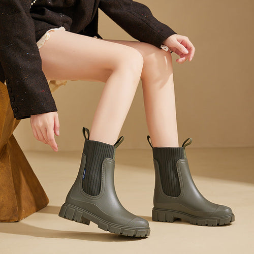 ShopNory | Gummistiefel - Wasserdicht mit Antirutschsohle, Perfekt für Regenwetter