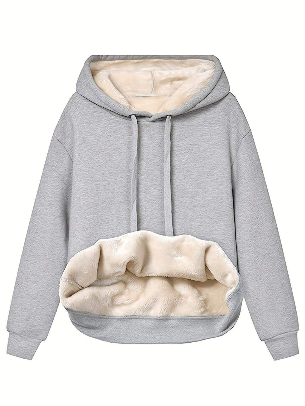 Warme Winterkuscheligkeit mit Fleece Hoodie