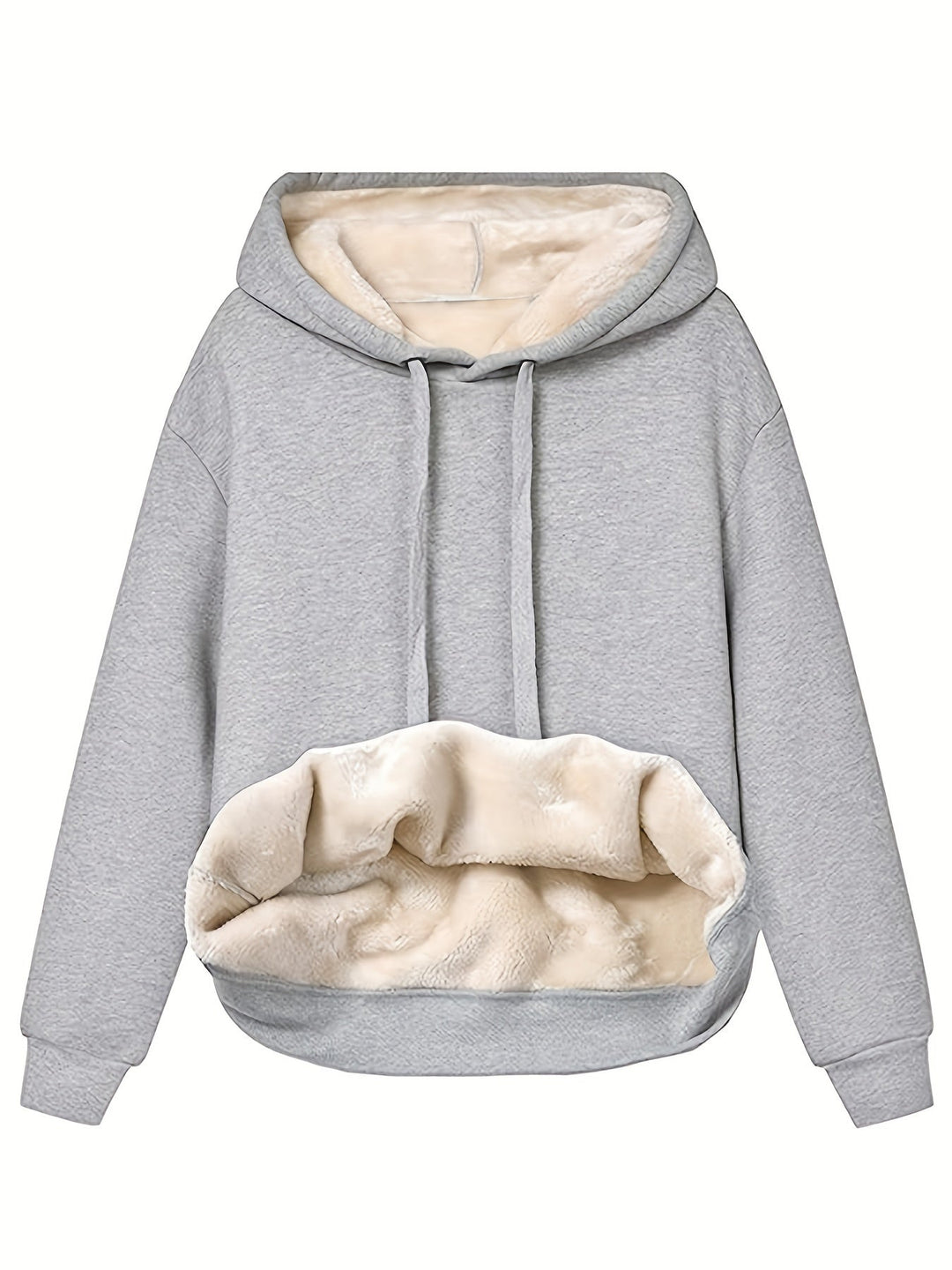 Warme Winterkuscheligkeit mit Fleece Hoodie
