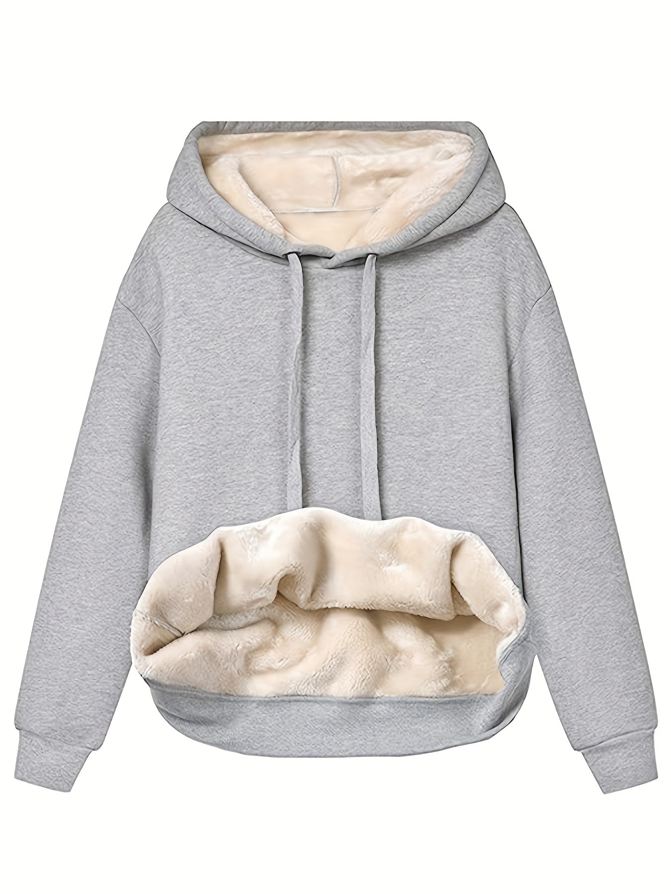 Warme Winterkuscheligkeit mit Fleece Hoodie