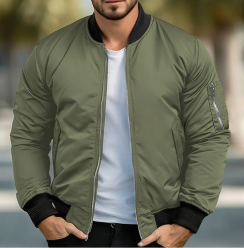 Bequeme Bomberjacke für Männer