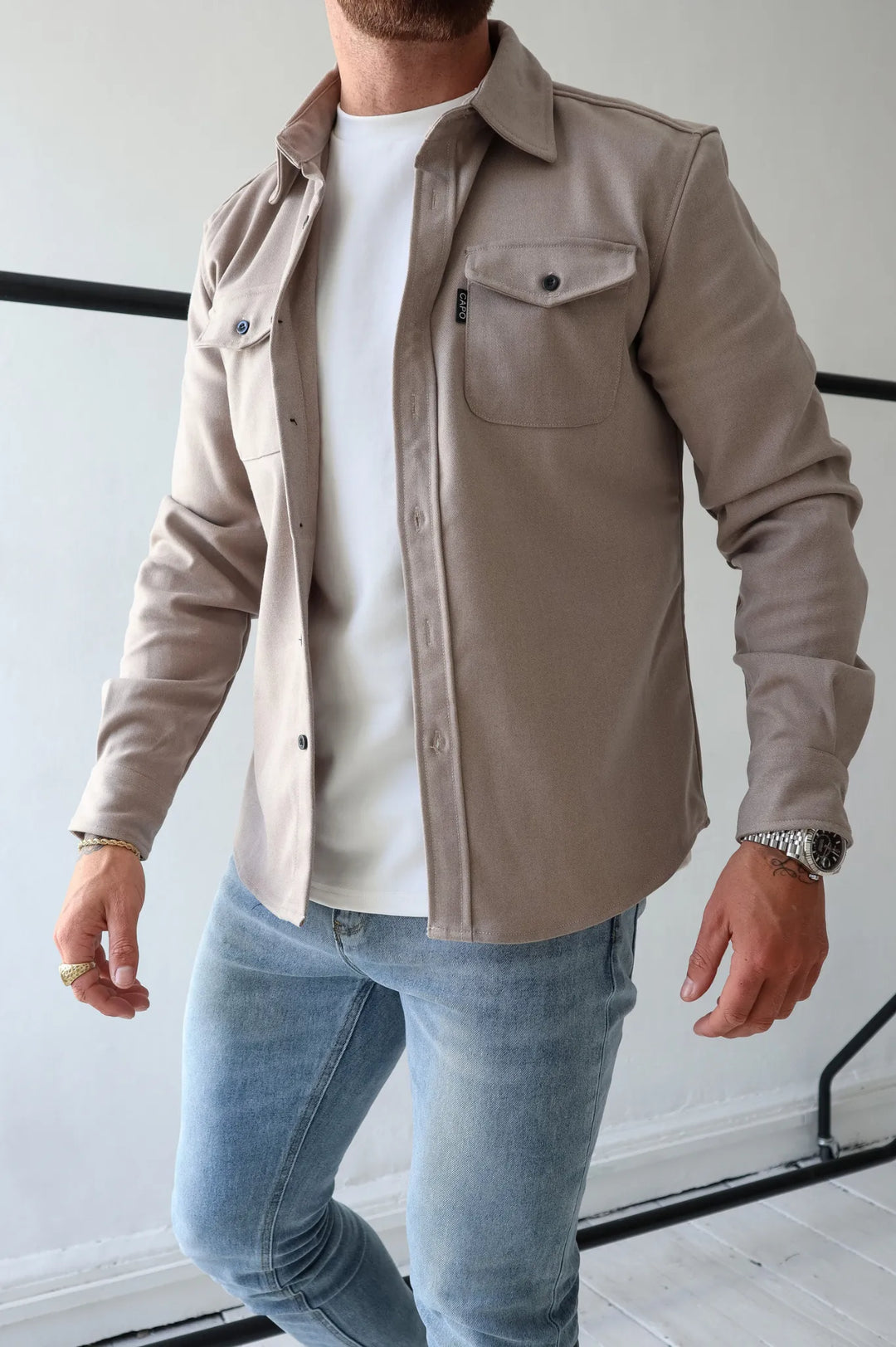 Button Down Hemdjacke