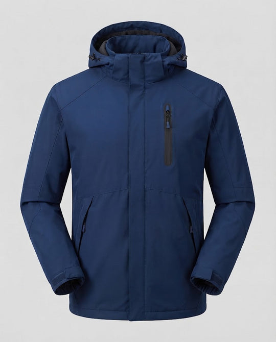 Herren beheizbare Winterparka mit USB‑Heizsystem, wind‑ und wasserabweisender Thermobeschichtung und Kapuze Shop Nory