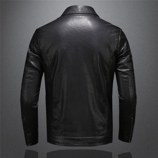 Klassische Lederjacke für Herren