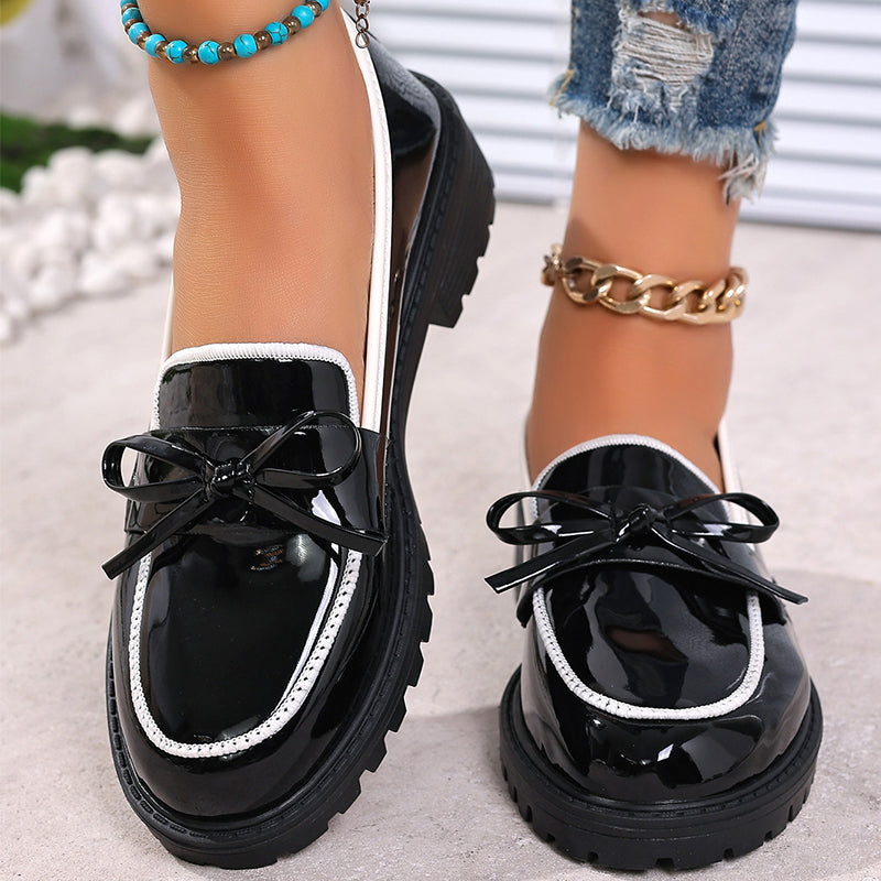 Elegante Orthopädische Loafer Mit Blockabsatz