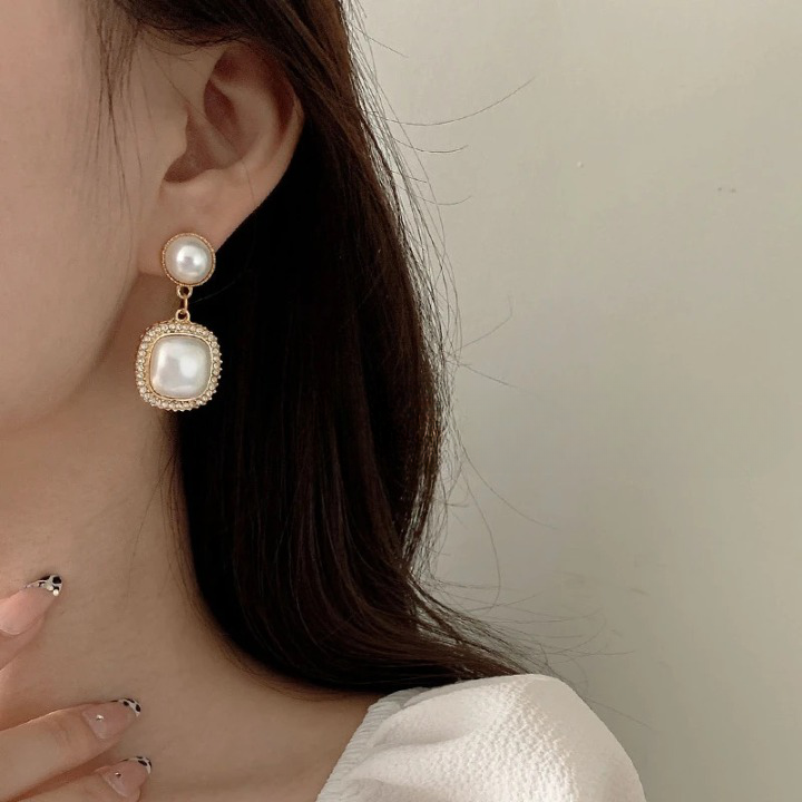 Charm Creative Perlen Clip-On Ohrringe | Shop Nory