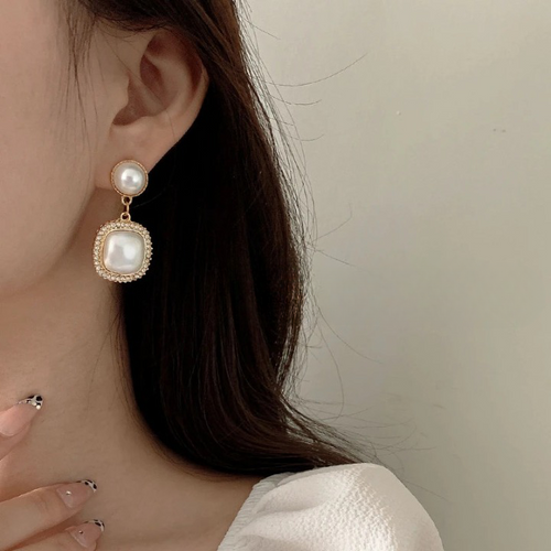 Charm Creative Perlen Clip-On Ohrringe | Shop Nory