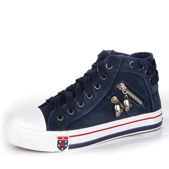 Bequeme Slip-On Freizeitschuhe