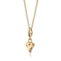 Gold Käse-Scheiben Charm Halskette | Shop Nory