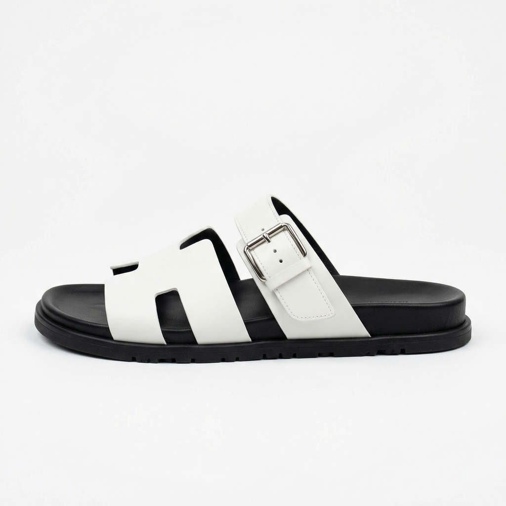 Damen Sandalen mit offenem Design und flacher Sohle