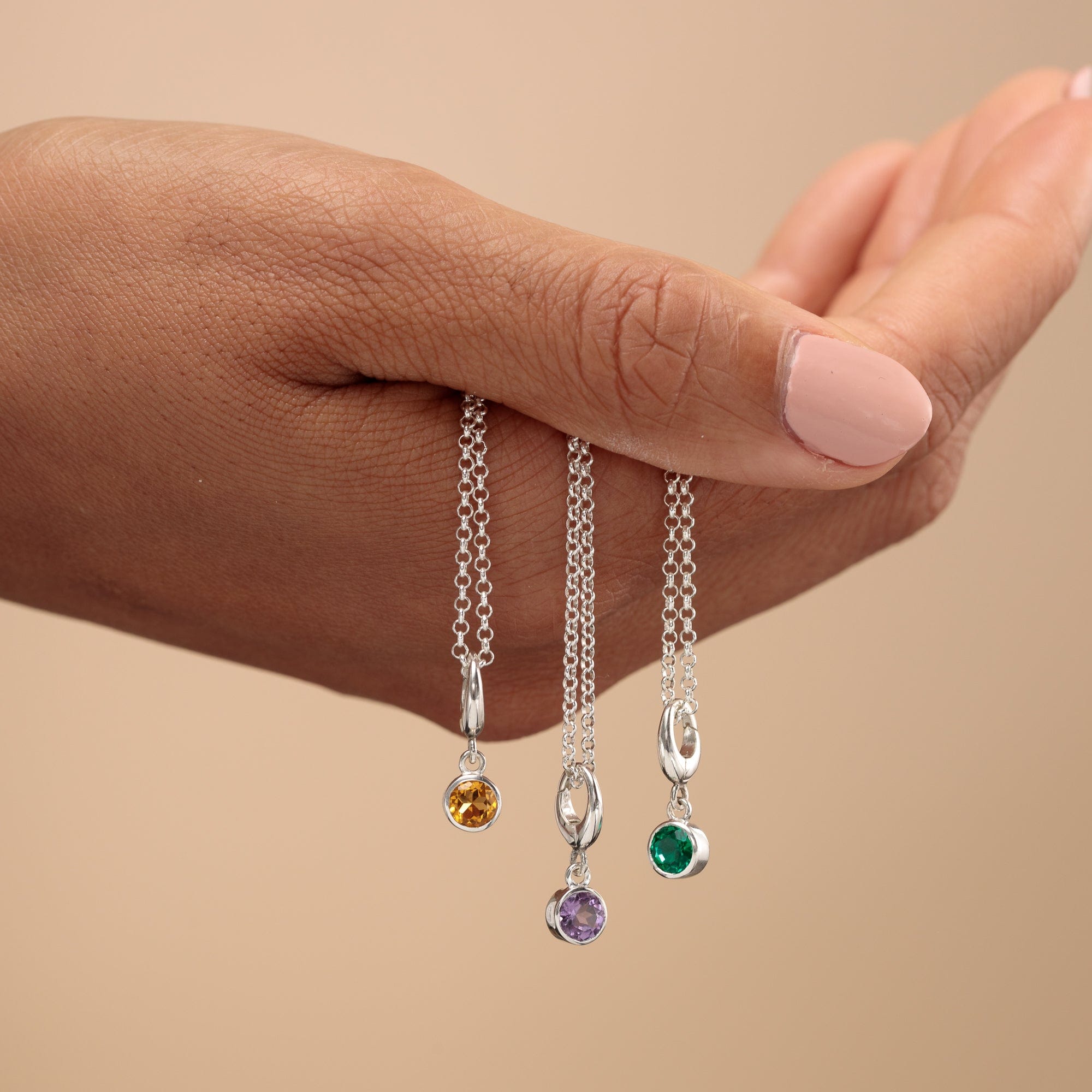 Geburtsstein Charm Halskette | Shop Nory
