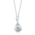 Silber Muschel Charm Halskette | Shop Nory
