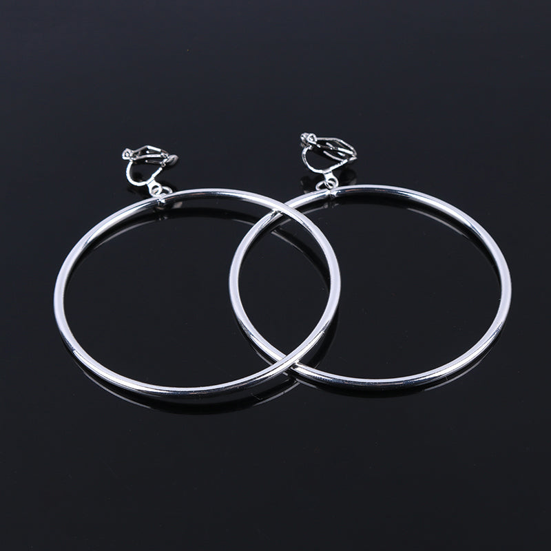 Klassische geometrische runde Clip-On Ohrringe | Shop Nory