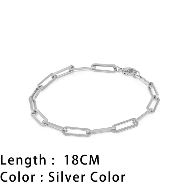 Klassische Schlangen Edelstahl Kettenarmbänder | Shop Nory