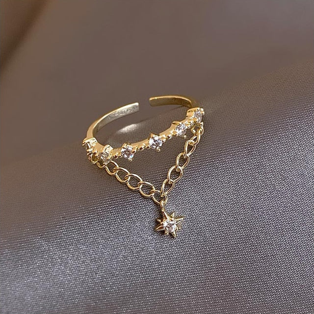 Klassische Stern Element Anhänger Offene Ringe | Shop Nory
