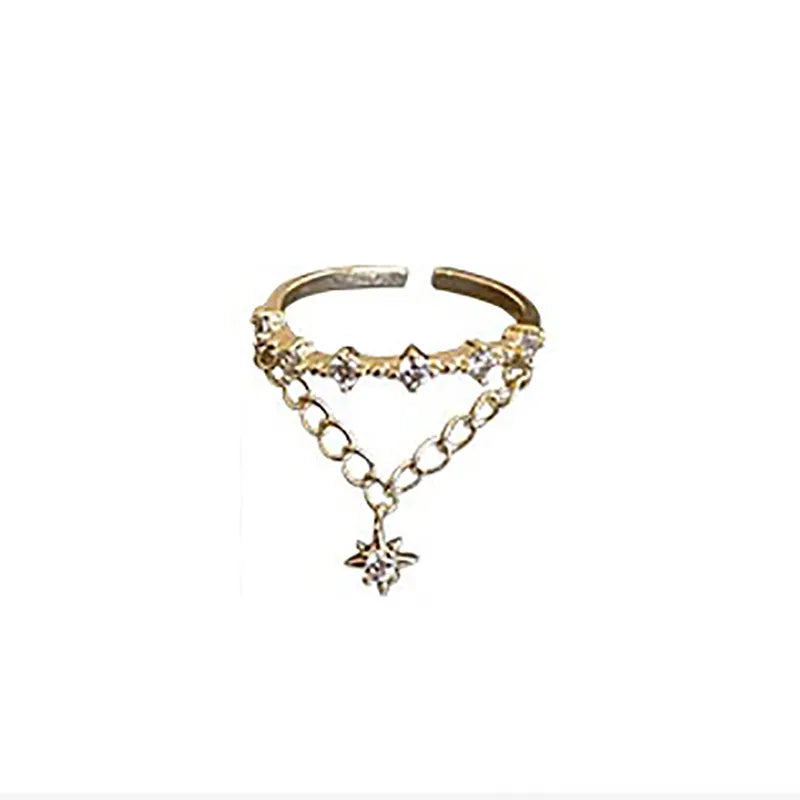 Klassische Stern Element Anhänger Offene Ringe | Shop Nory