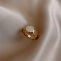 Zeitlose Zirconia Kreis Offene Bandring Serie | Shop Nory