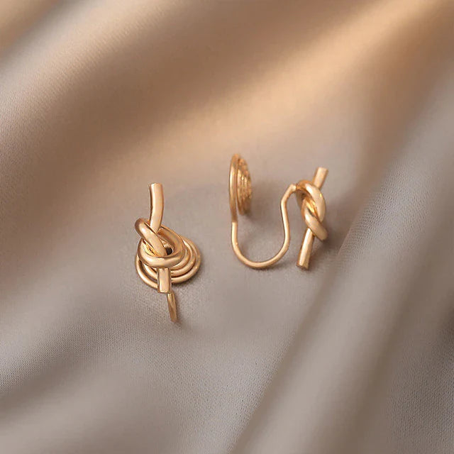 Clip-on hypoallergene Kreise Ohr Cuff Clip | Shop Nory