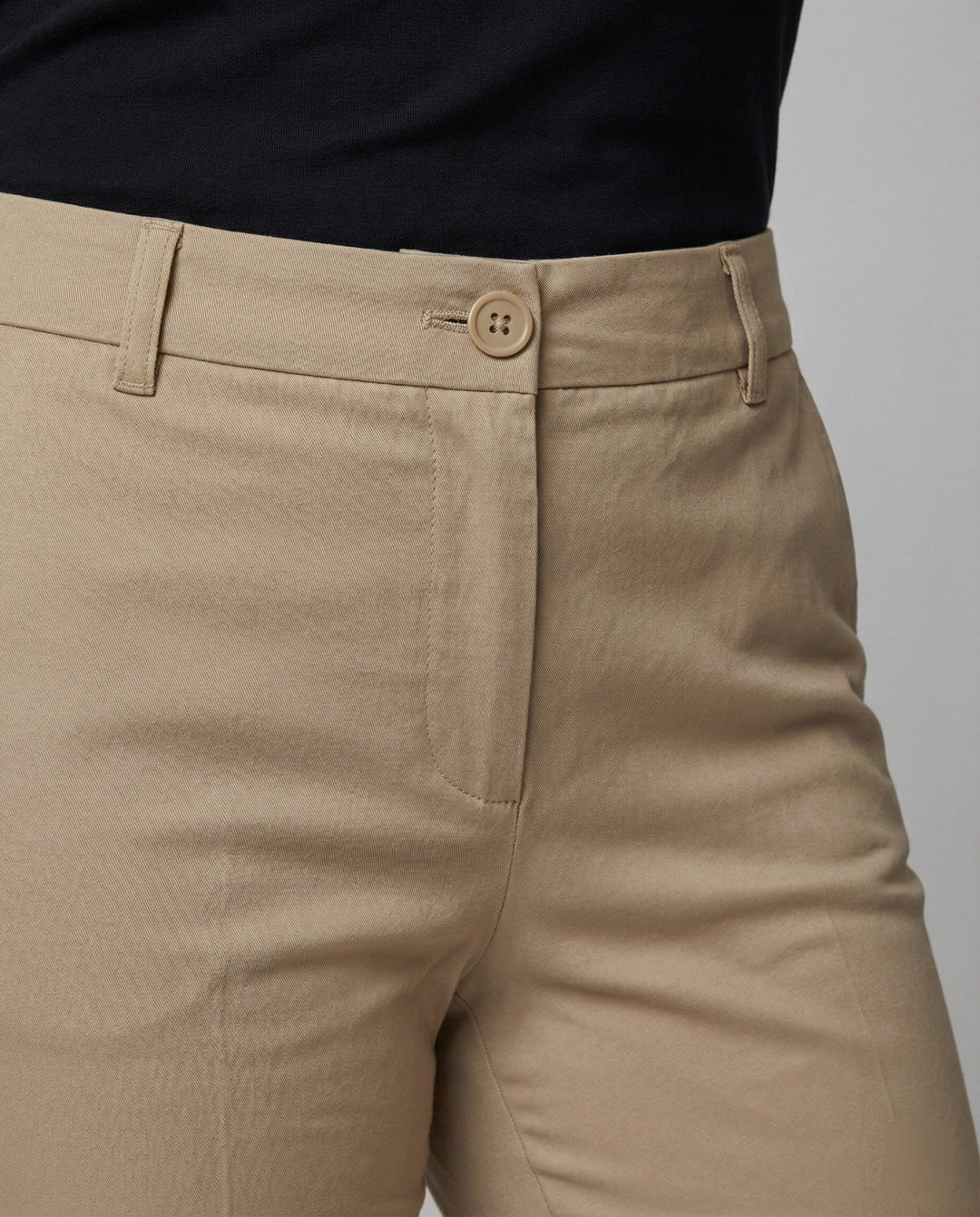 Damen Business Stoffhose mit hohem Bund