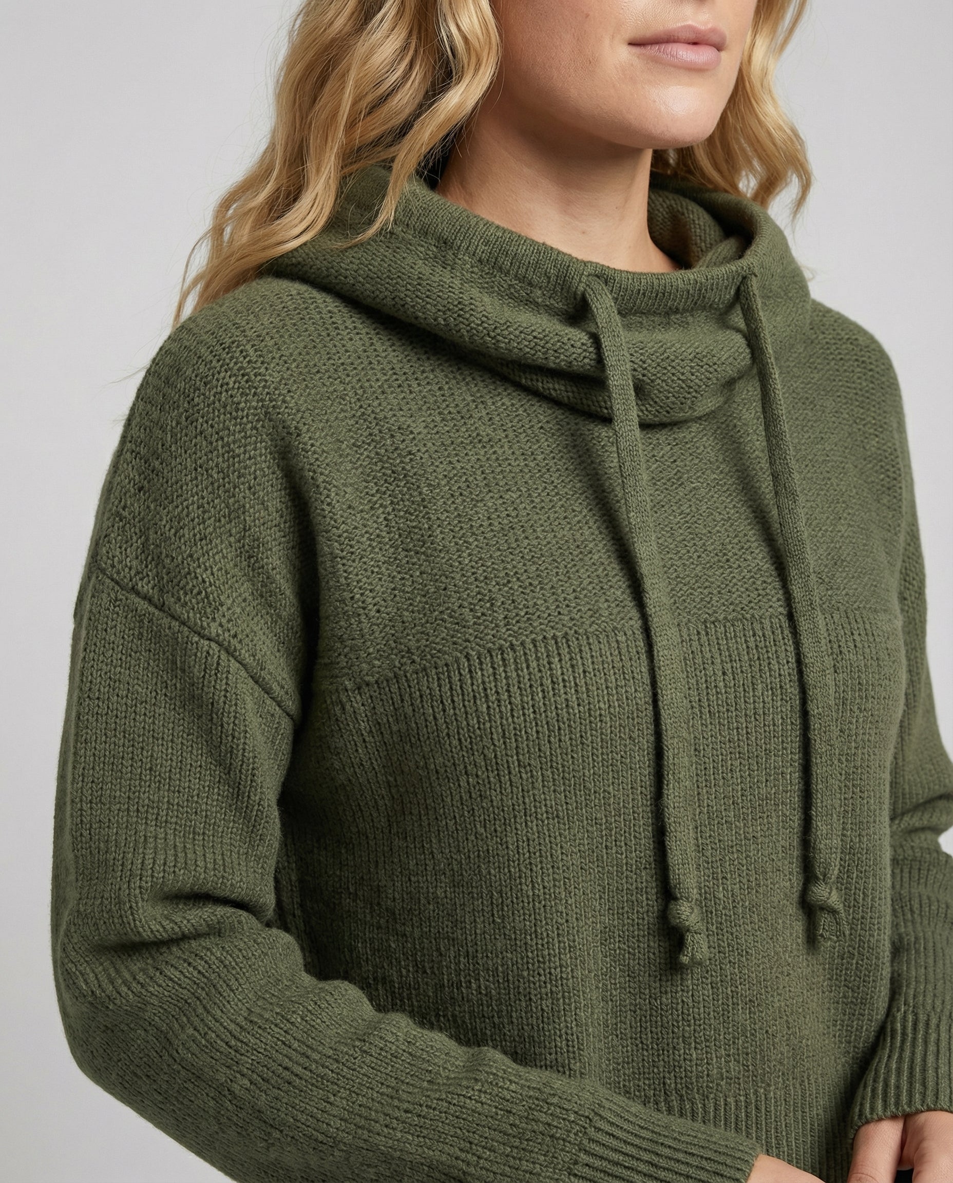 Merinowolle Damen Rollkragenpulli
