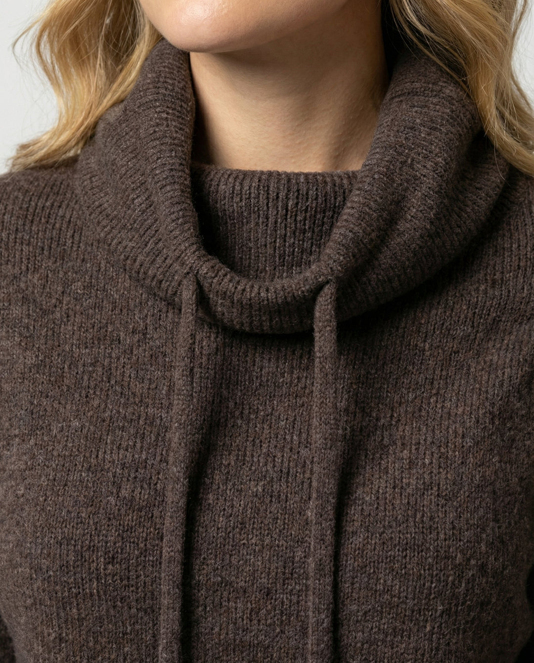 Merinowolle Damen Rollkragenpulli