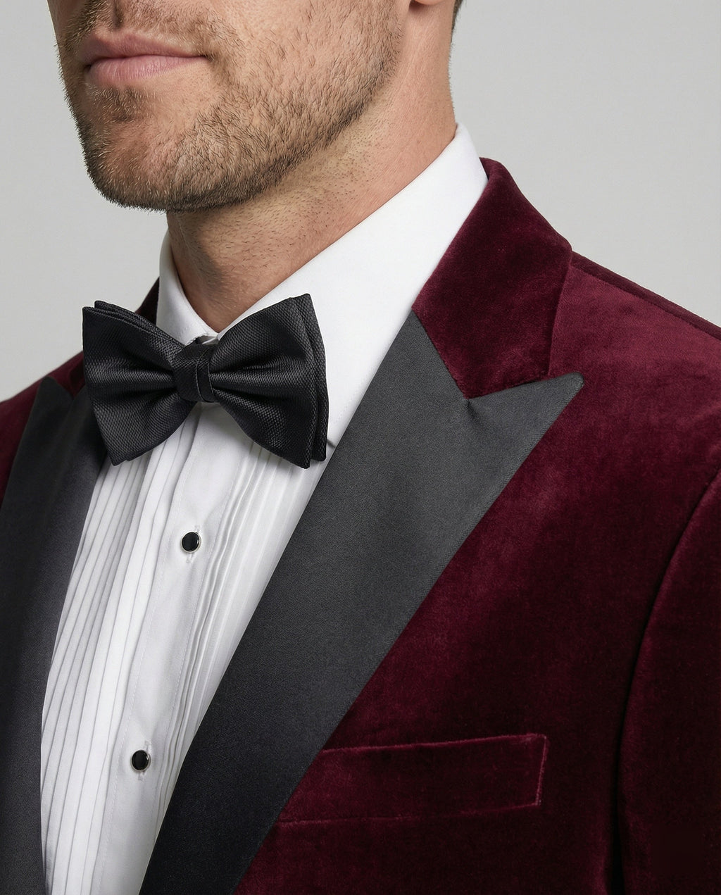 Herren Sommerjacke mit Schmaler Passform und Kontrastierendem Revers