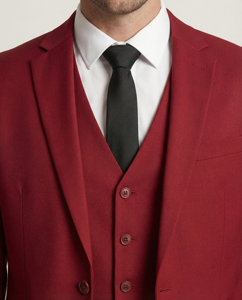 Eleganter 3 Teilig Herrenanzug