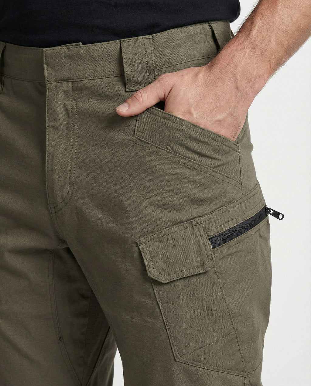 Damen funktionale Trekkinghose mit praktischen Taschen
