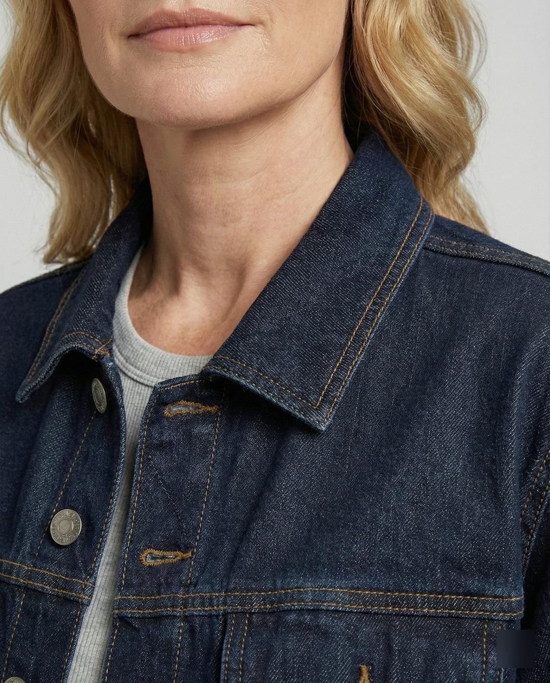 Damen Jeansjacke kurz kastig